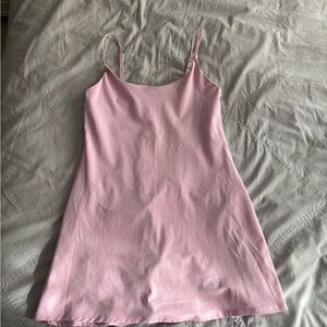 Pink Slip Dress